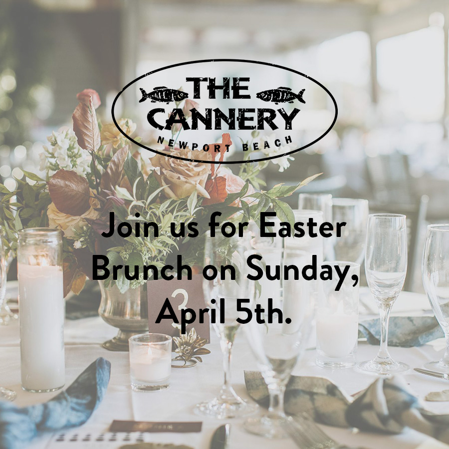 Join Us for Easter Brunch on Sunday, April 5th.