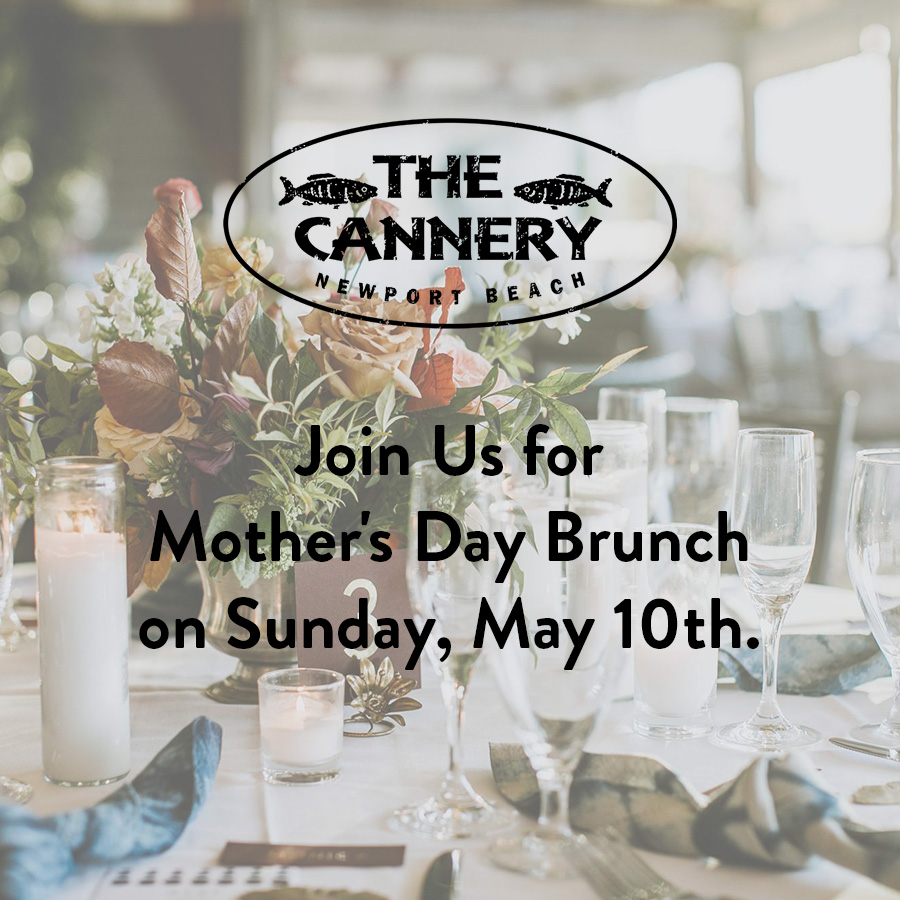 Join Us for Mother's Day Brunch on Sunday, May 10th.